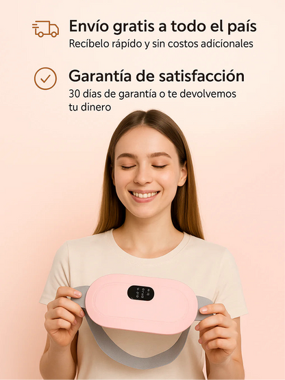 Cinturón Alivio Pro™ | Masajeador Térmico para Dolor Menstrual y Lumbar | Calor Instantáneo