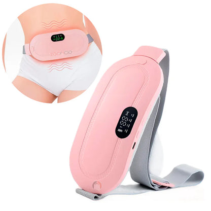 Cinturón Alivio Pro™ | Masajeador Térmico para Dolor Menstrual y Lumbar | Calor Instantáneo