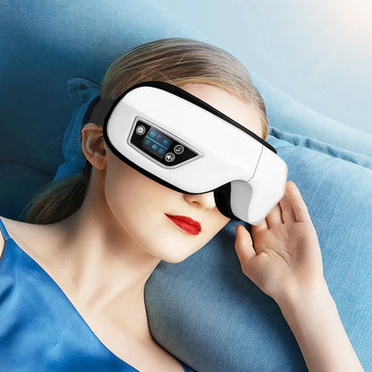 Masajeador Ocular Relax Con Calor y Bluetooth: La solución definitiva a la fatiga visual